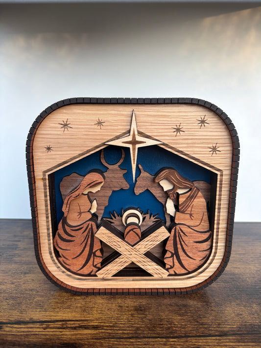 Nativity Shelf Sitter