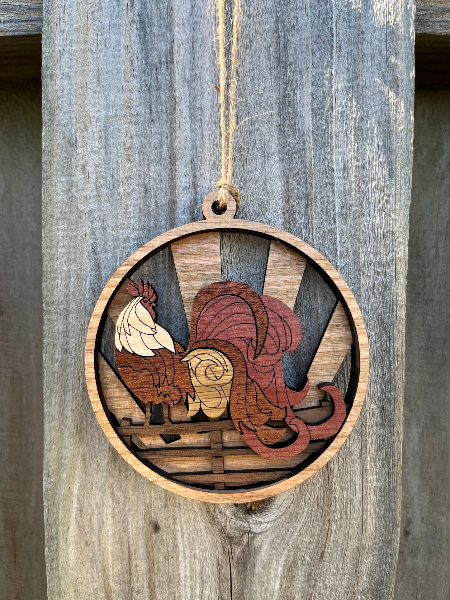 Rooster Ornament