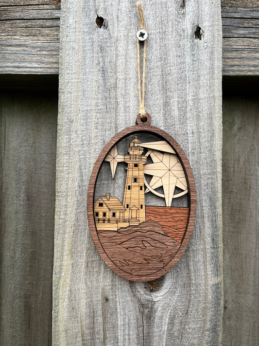 Lighthouse Ornament