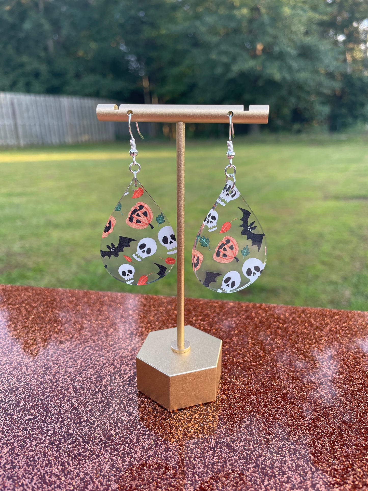 Halloween Acrylic Earrings