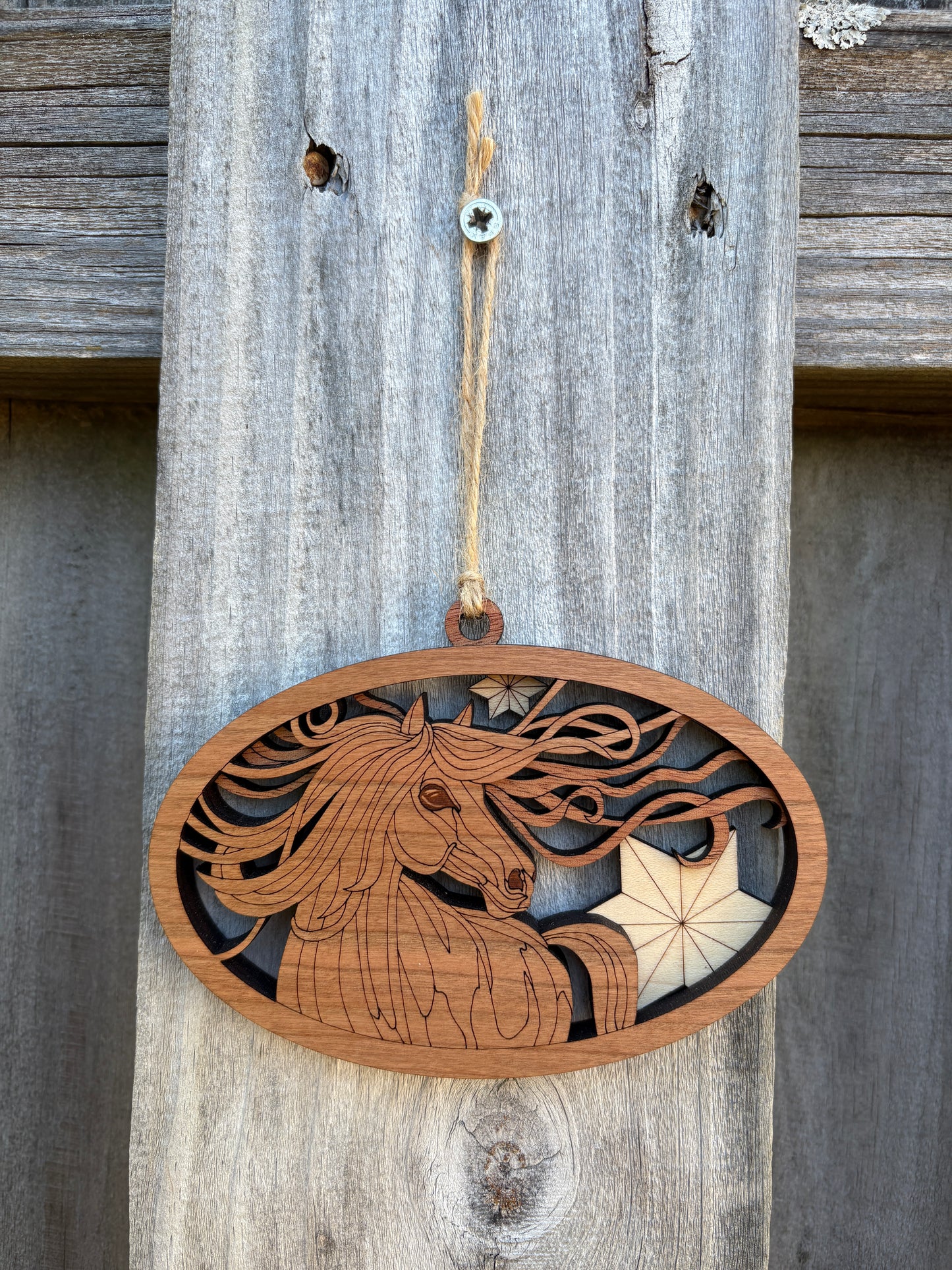 Wild Horse Ornament