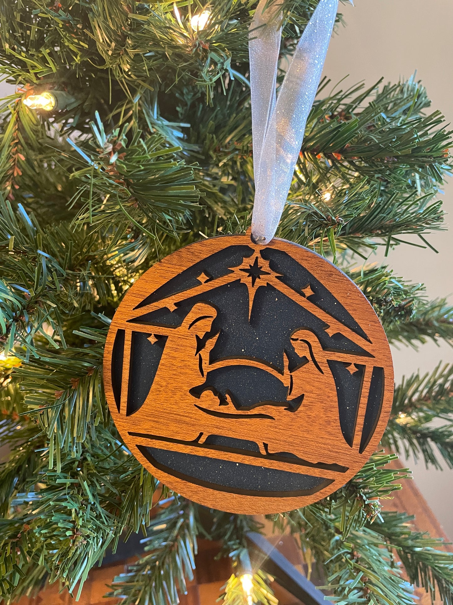 Manger Scene Ornament